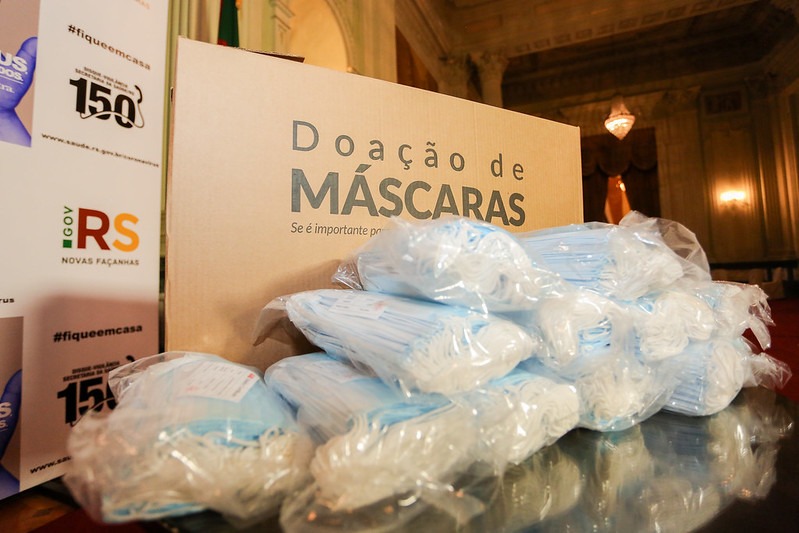 CMPC continua com doações e entrega mais de 200 mil máscaras no Rio Grande do Sul
