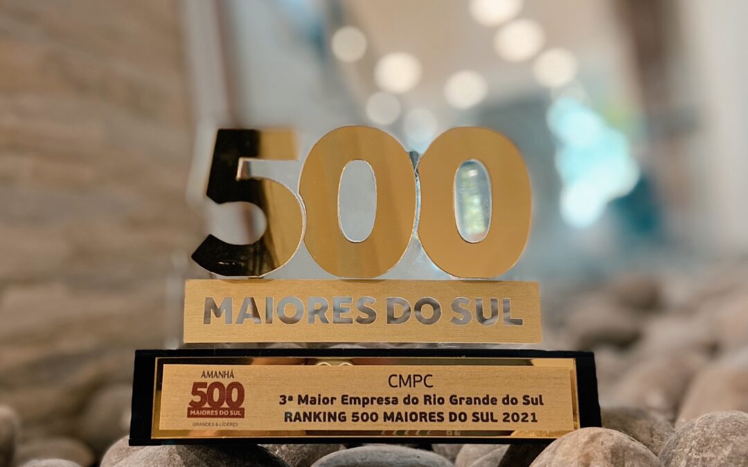 CMPC sobe posições no prêmio 500 Maiores do Sul