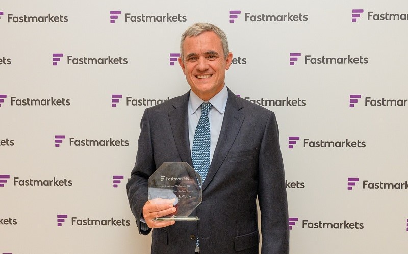 Francisco Ruiz-Tagle recebe prêmio de CEO do Ano da Fastmarkets