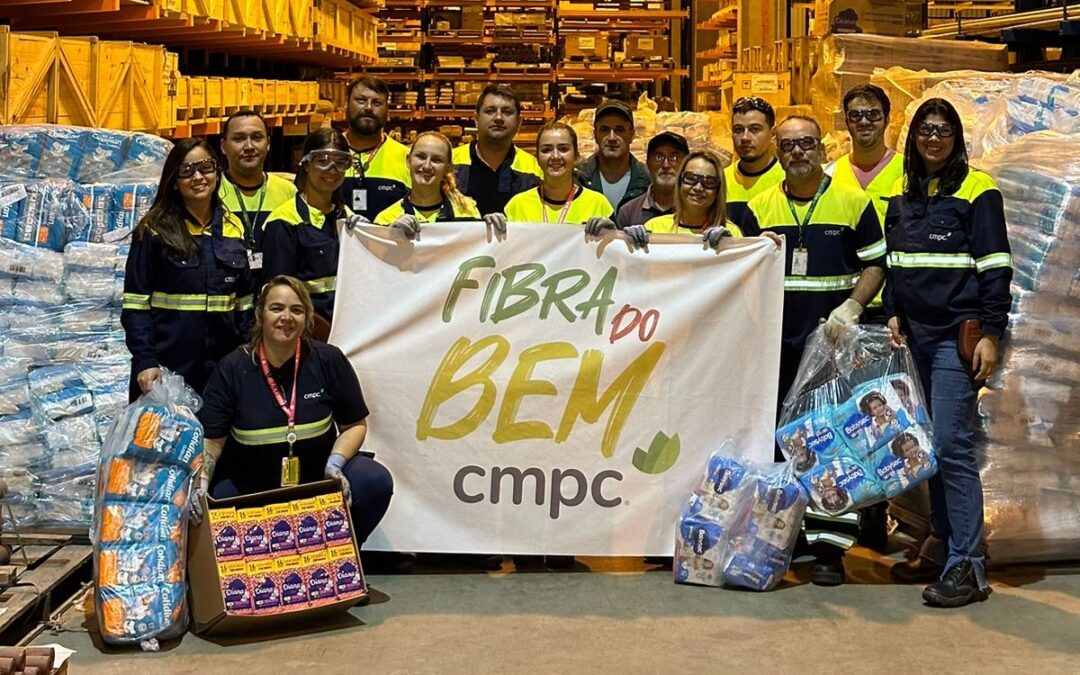 CMPC destina R$ 30 milhões para auxílio às vítimas das enchentes e ações de reconstrução no RS