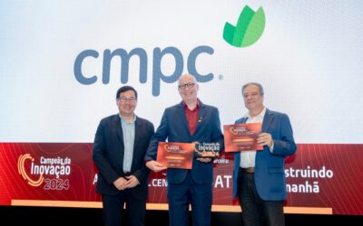 CMPC é homenageada como uma das empresas mais inovadoras da Região Sul do Brasil